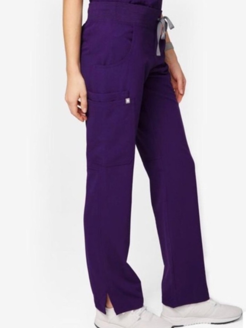 Figs Kade Straight-Leg Scrub Pant Purple Size M